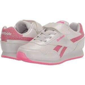 Girls Royal CL Jogger 3.0 Sneakers White Pink Size 2.5 | Reebok New With Tags